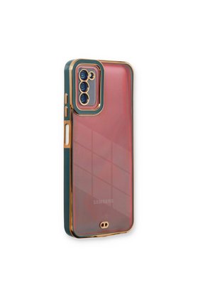 Evimdeyokyok Samsung Galaxy A03S Kılıf Liva Lens Silikon - Yeşil