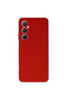 Evimdeyokyok Realme C65 Kılıf First Silikon - Kırmızı