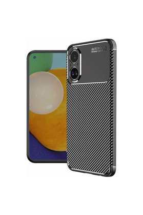 Evimdeyokyok Realme 12 Lite Kılıf Auto Focus Karbon Kapak - Siyah