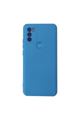 Evimdeyokyok General Mobile Gm 21 Plus Kılıf Nano İçi Kadife Silikon - Mavi
