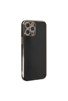 Evimdeyokyok Apple İphone 12 Pro Max Kılıf Volet Silikon - Siyah
