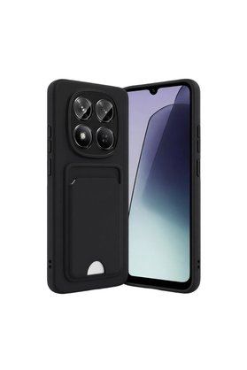 Evimdeyokyok Xiaomi Redmi Note 15 Pro 4G Kelvin Kartvizitli Silikon - Siyah