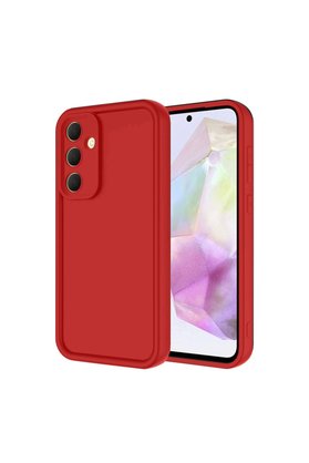 Evimdeyokyok Samsung Galaxy A16 5G Kılıf Viera Silikon - Kırmızı