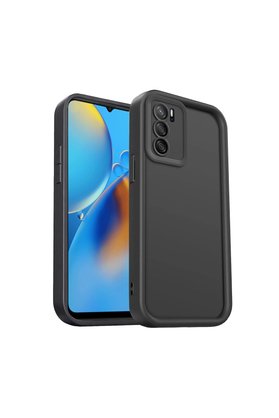 Evimdeyokyok Oppo A16 Kılıf Viera Silikon - Siyah