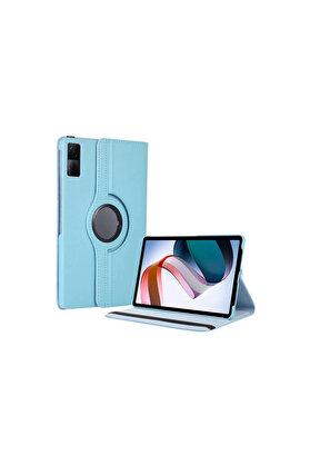 Evi̇mdeyokyok Xi̇aomi̇ Redmi̇ Pad Se 4G Kılıf 360 Tablet Deri̇ Kılıf - Turkuaz