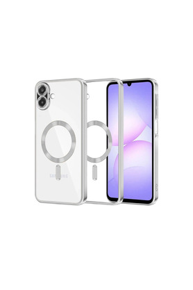 Evimdeyokyok Samsung Galaxy A07 4G Kross Magneticsafe Kapak - Gümüş