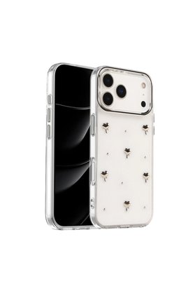 Evimdeyokyok Apple İphone 17 Pro Fiyonk Desenli Kapak - Desen 1