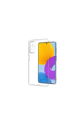 Evi̇mdeyokyok Samsung Galaxy M52 5G Kılıf Deluxe 2Mm Şeffaf Si̇li̇kon - Şeffaf