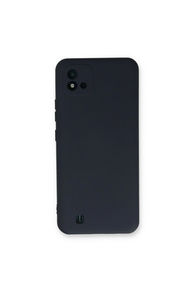 Evimdeyokyok Realme C11 2021 Kılıf Nano İçi Kadife Silikon - Lacivert