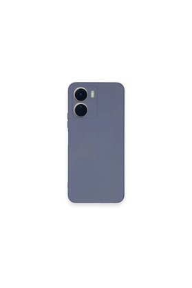 Evimdeyokyok Vivo Y16 Kılıf Nano İçi Kadife Silikon - Gri