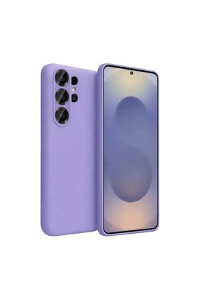 Evimdeyokyok Samsung Galaxy S26 Ultra Nano İçi Kadife Silikon - Lila