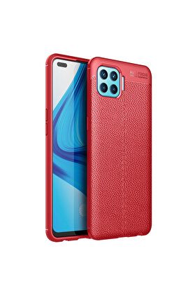 Evimdeyokyok Oppo Reno 4 Lite Kılıf Auto Focus Kapak - Kırmızı