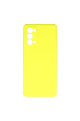 Evimdeyokyok Oppo Reno 5 Pro Kılıf First Silikon - Sarı