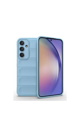 Evimdeyokyok Samsung Galaxy M14 5G Kılıf Optimum Silikon - Sky Blue