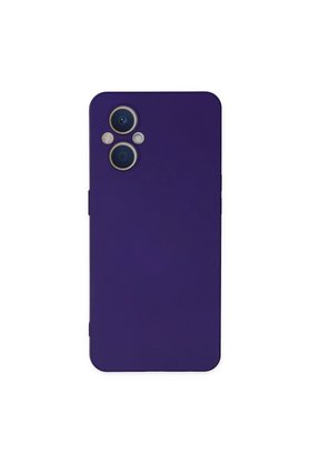 Evimdeyokyok Oppo Reno 7 Lite Kılıf Nano İçi Kadife Silikon - Mor