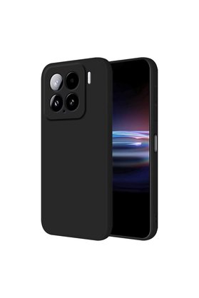 Evimdeyokyok Xiaomi Mi 15 Pro Kılıf Nano İçi Kadife Silikon - Siyah