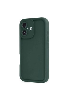 Evimdeyokyok Apple İphone 16 Kılıf Viera Silikon - Koyu Yeşil