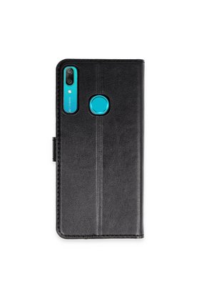 Evimdeyokyok Huawei Y6 Prime Kılıf Trend S Plus Kapaklı Kılıf - Siyah