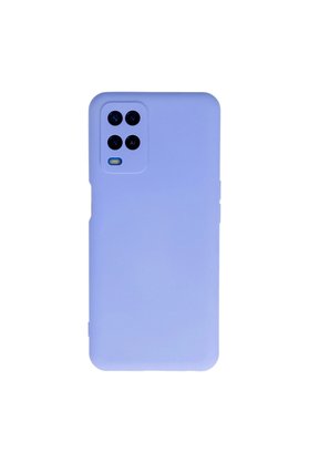 Evimdeyokyok Oppo A54 4G Kılıf Nano İçi Kadife Silikon - Lila