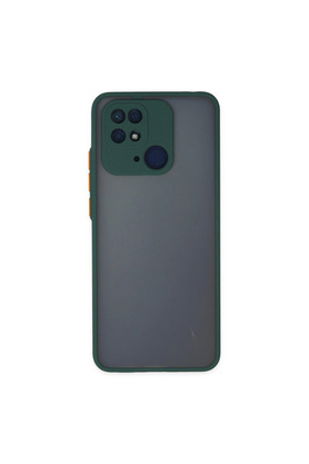 Evimdeyokyok Xiaomi Redmi 10C Kılıf Montreal Silikon Kapak - Yeşil