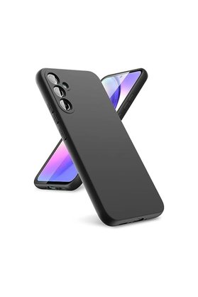 Evimdeyokyok Samsung Galaxy A24 4G Kılıf First Silikon - Siyah