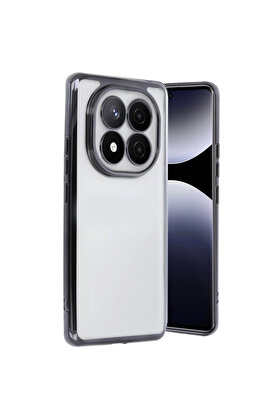 Evi̇mdeyokyok Xi̇aomi̇ Redmi̇ Note 14 Pro 5G Kılıf Razer Lensli̇ Si̇li̇kon - Si̇yah