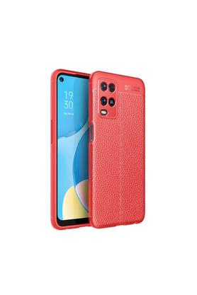 Evimdeyokyok Oppo A54 4G Kılıf Auto Focus Kapak - Kırmızı