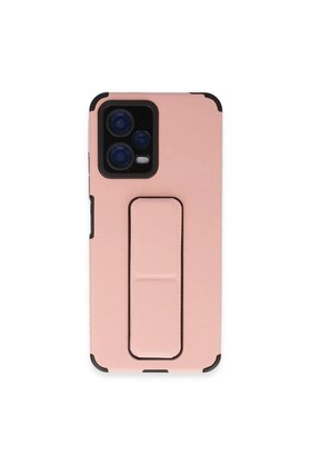 Evimdeyokyok Xiaomi Poco X5 5G Kılıf Mega Standlı Silikon - Pudra