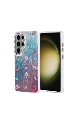 Evimdeyokyok Samsung Galaxy S25 Ultra Kılıf Blade Aynalı Desenli Kapak - Desen 4