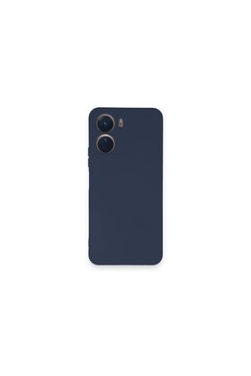Evimdeyokyok Vivo Y16 Kılıf Nano İçi Kadife Silikon - Lacivert