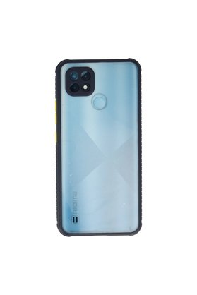 Evimdeyokyok Realme C21 Kılıf Miami Şeffaf Silikon - Lacivert