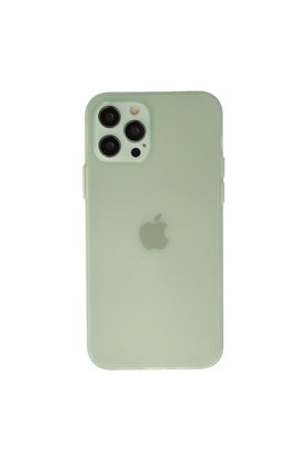 Evimdeyokyok Apple İphone 12 Pro Max Kılıf Puma Silikon - Açık Yeşil