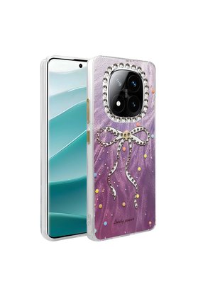Evimdeyokyok Xiaomi Redmi Note 14 Pro 4G Kılıf Blade Aynalı Desenli Kapak - Desen 1
