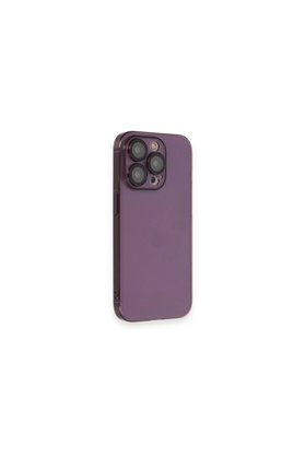 Evimdeyokyok Apple İphone 13 Pro Max Kılıf Armada Lensli Kapak - Derin Mor