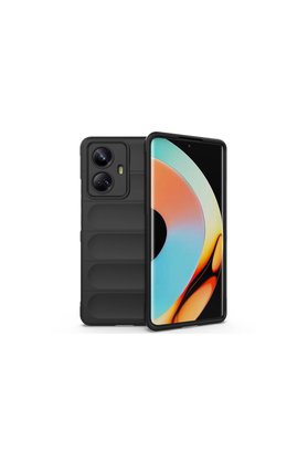 Evimdeyokyok Realme 10 Pro 5G Kılıf Optimum Silikon - Siyah