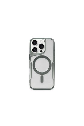Evimdeyokyok Apple İphone 14 Pro Kılıf Boyi Magsafe Silikon Kapak - Yeşil