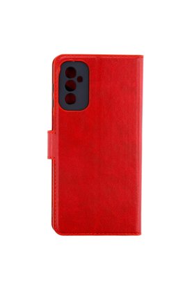 Evimdeyokyok Samsung Galaxy M52 5G Kılıf Trend S Plus Kapaklı Kılıf - Kırmızı