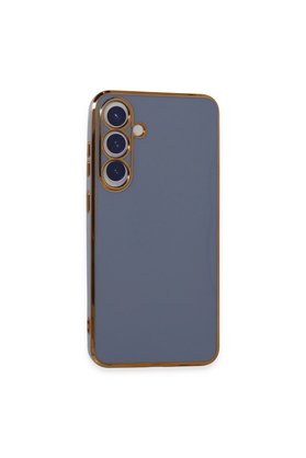 Evimdeyokyok Samsung Galaxy S24 Kılıf Volet Silikon - Mavi