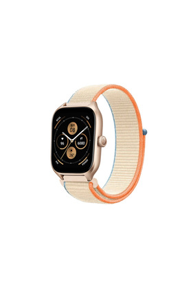 Evi̇mdeyokyok Watch 22Mm Hasırlı Cırtcırtlı Kordon - Krem