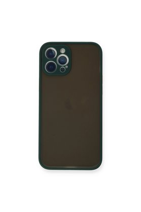 Evimdeyokyok Apple İphone 12 Pro Max Kılıf Montreal Silikon Kapak - Yeşil