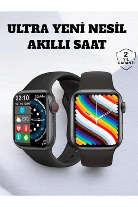 Etc Akıllı Saat İos Ve Android İle Uyumlu Şık Ve Çok Fonksiyonlu - Mmmmmm7037-1642
