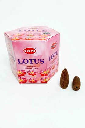 Dyzstar 10 Adet Geri Akış Backflow Şelale Tütsü Konisi Tütsü Back Lotus Çiçeği Kokulu