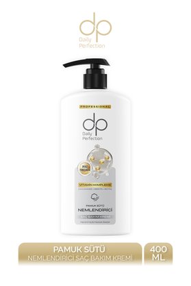 dp Daily Perfection Saç Bakım Kremi Nemlendirici Bakım Pamuk Sütü 400 ml - Yıpranmış ve Hassas Saçlar