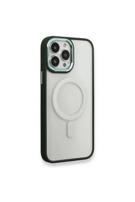 Evimdeyokyok Apple İphone 14 Pro Kılıf Room Magneticsafe Silikon - Köknar Yeşili