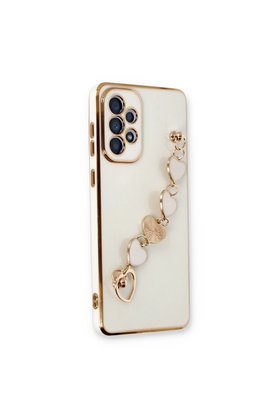 Evimdeyokyok Samsung Galaxy A33 5G Kılıf Esila Silikon - Beyaz