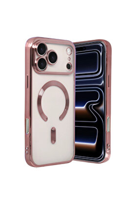 Evimdeyokyok Apple İphone 17 Pro Kross Magneticsafe Kapak - Rose