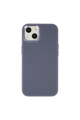 Evimdeyokyok Apple İphone 14 Plus Kılıf Asya Deri Silikon - Mor