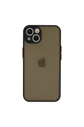 Evimdeyokyok Apple İphone 14 Kılıf Montreal Silikon Kapak - Siyah