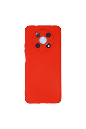 Evimdeyokyok Huawei Nova Y90 Kılıf Nano İçi Kadife Silikon - Kırmızı