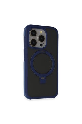 Evimdeyokyok Joko Apple İphone 15 Pro Zorda Airbag Magsafe Standlı Kapak - Lacivert